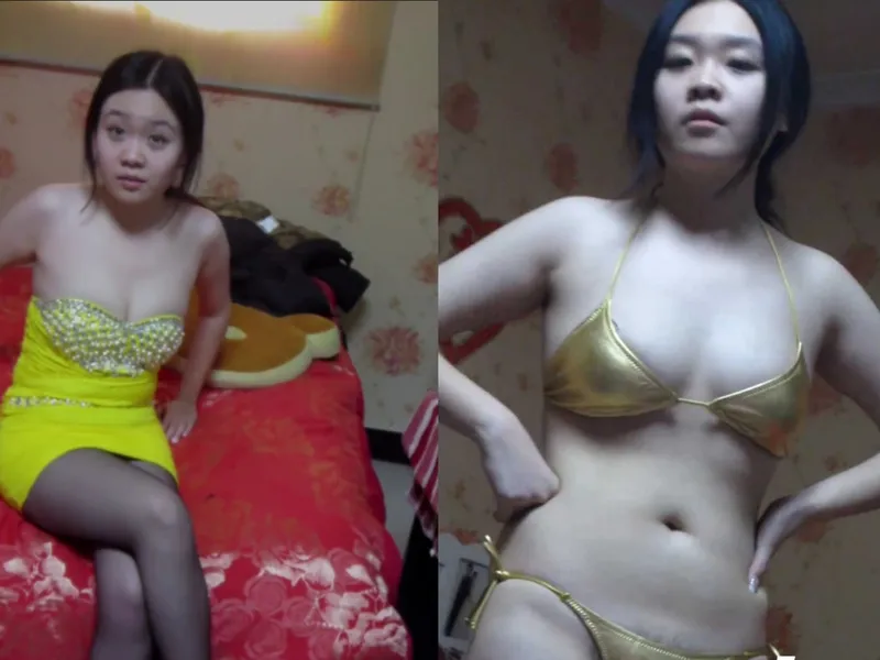 Xoạc gấu non tơ lồn hồng xinh đẹp